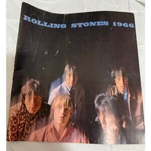 Original Souvenir Program from The Rolling Stones' 1966 Concert Tour